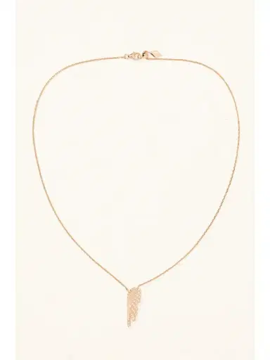 Garrard Wings Rising Mini Icon 18-karat Rose Gold Diamond Necklace | Thumbnail 4 Garrard Wings Rising Mini Icon 18-karat Rose Gold Diamond Necklace | Thumbnail 4