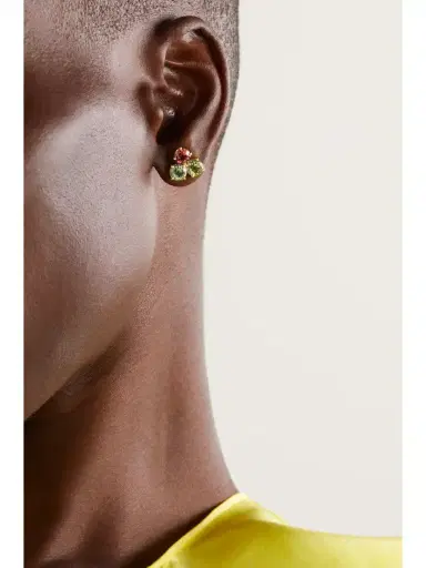 Irene Neuwirth Gemmy Gem 18-karat Gold Tourmaline Earrings | Thumbnail 2 Irene Neuwirth Gemmy Gem 18-karat Gold Tourmaline Earrings | Thumbnail 2