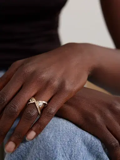 Mateo 14-karat Gold, Diamond And Amethyst Ring | Thumbnail 2 Mateo 14-karat Gold, Diamond And Amethyst Ring | Thumbnail 2