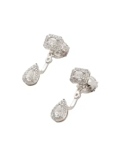 Messika My Twin Toi & Moi 18-karat White Gold Diamond Earrings | Thumbnail 1