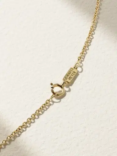 Jennifer Meyer Small Edith 18-karat Gold Necklace | Thumbnail 3 Jennifer Meyer Small Edith 18-karat Gold Necklace | Thumbnail 3