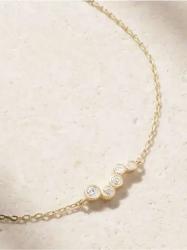 Mateo Wave 14-karat Gold Diamond Bracelet | Thumbnail 4 Mateo Wave 14-karat Gold Diamond Bracelet | Thumbnail 4