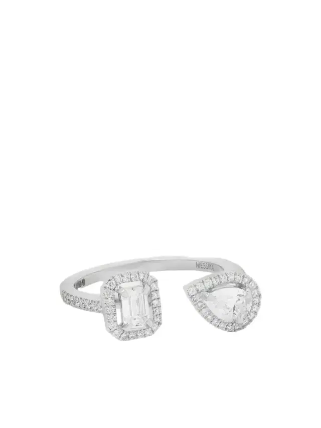 Messika My Twin Toi & Moi 18-karat White Gold Diamond Ring