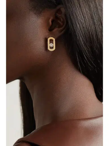 Messika Move Citizen 18-karat Gold Diamond Earrings | Thumbnail 2 Messika Move Citizen 18-karat Gold Diamond Earrings | Thumbnail 2