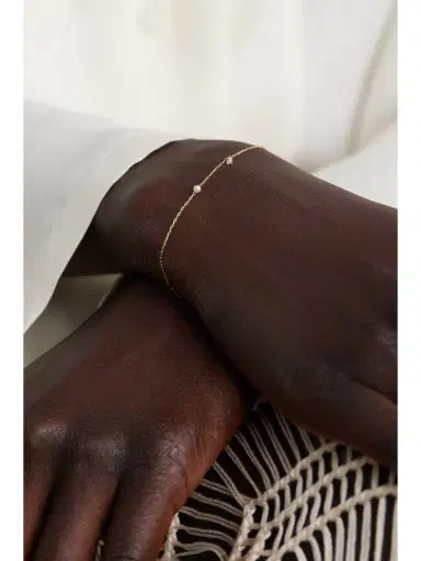Mizuki Sea Of Beauty 14-karat Gold, Pearl And Diamond Bracelet | Thumbnail 2