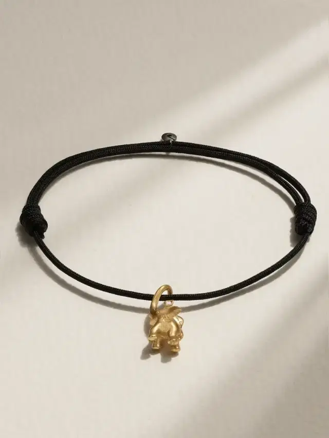 OLE LYNGGAARD COPENHAGEN My Little World 18-karat Gold And Rope Diamond Bracelet