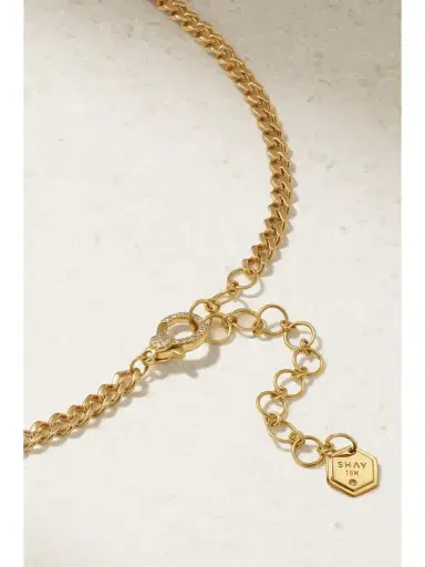 SHAY 18-karat Gold Diamond Necklace | Thumbnail 3 SHAY 18-karat Gold Diamond Necklace | Thumbnail 3