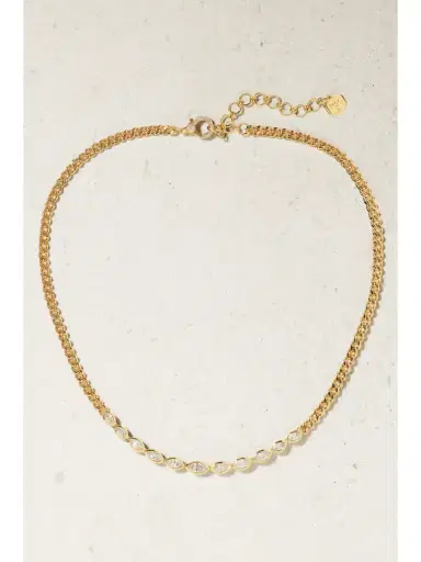 SHAY 18-karat Gold Diamond Necklace | Thumbnail 4 SHAY 18-karat Gold Diamond Necklace | Thumbnail 4
