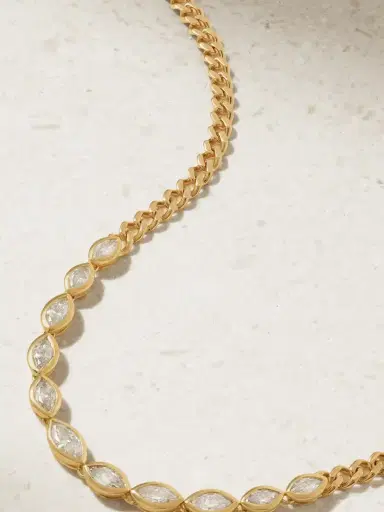 SHAY 18-karat Gold Diamond Necklace | Thumbnail 1 SHAY 18-karat Gold Diamond Necklace | Thumbnail 1