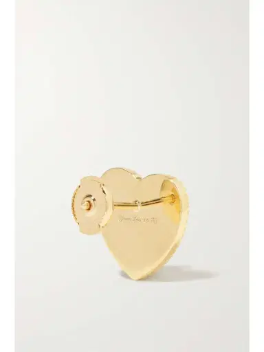Yvonne Léon 9-karat Gold, Mother-of-pearl And Diamond Earrings | Thumbnail 3