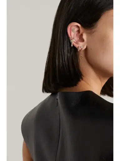 Anita Ko 18-karat Gold Diamond Ear Cuff | Thumbnail 2 Anita Ko 18-karat Gold Diamond Ear Cuff | Thumbnail 2