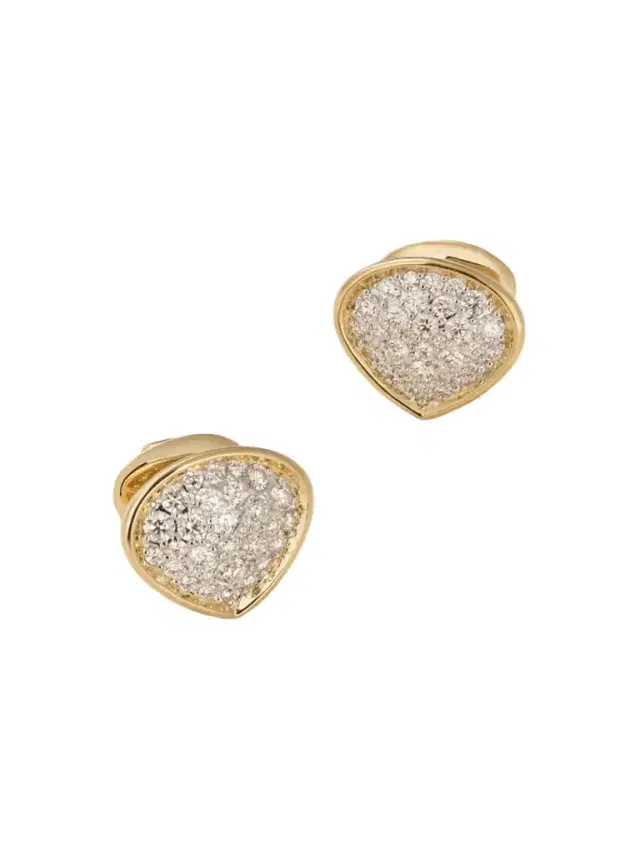 Trisola 18-karat Gold Diamond Earrings