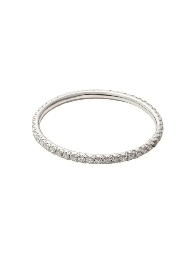 18-karat White Gold Diamond Eternity Ring - 6