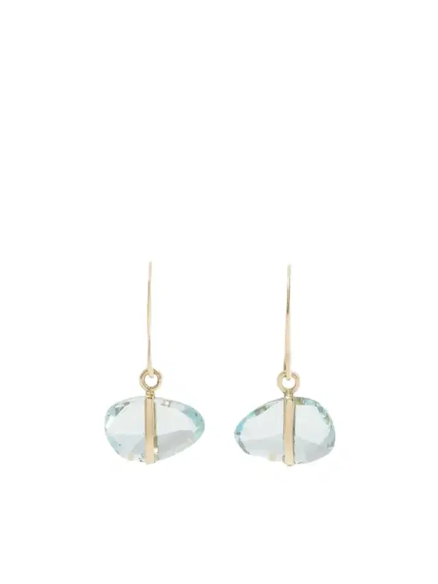 14-karat Recycled Gold Topaz Earrings