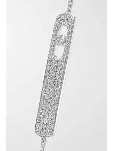 Messika My First Diamond 18-karat White Gold Diamond Bracelet | Thumbnail 4 Messika My First Diamond 18-karat White Gold Diamond Bracelet | Thumbnail 4