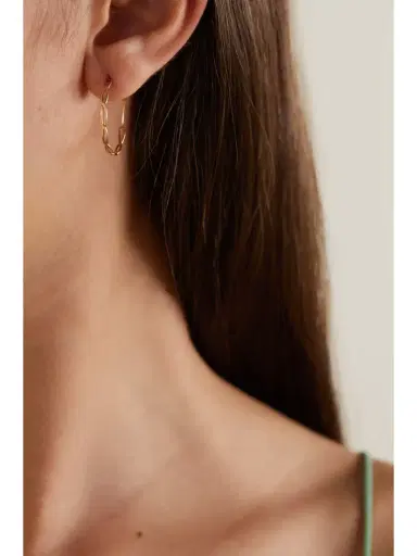 Melissa Joy Manning 14-karat Recycled Gold Hoop Earrings | Thumbnail 6 Melissa Joy Manning 14-karat Recycled Gold Hoop Earrings | Thumbnail 6