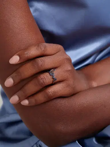 Sydney Evan Large Love 14-karat Gold Sapphire Ring | Thumbnail 2 Sydney Evan Large Love 14-karat Gold Sapphire Ring | Thumbnail 2