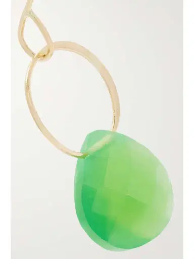 Melissa Joy Manning 14-karat Recycled Gold Chrysoprase Earrings | Thumbnail 4 Melissa Joy Manning 14-karat Recycled Gold Chrysoprase Earrings | Thumbnail 4