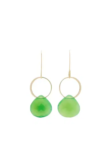 Melissa Joy Manning 14-karat Recycled Gold Chrysoprase Earrings | Thumbnail 1 Melissa Joy Manning 14-karat Recycled Gold Chrysoprase Earrings | Thumbnail 1