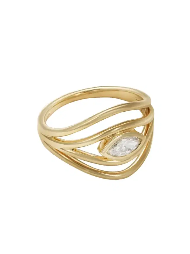 Terra Nova 18-karat Gold Diamond Ring