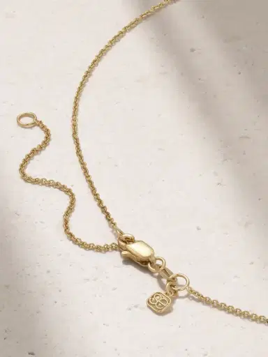 Sydney Evan Icon 14-karat Gold Diamond Necklace | Thumbnail 3 Sydney Evan Icon 14-karat Gold Diamond Necklace | Thumbnail 3