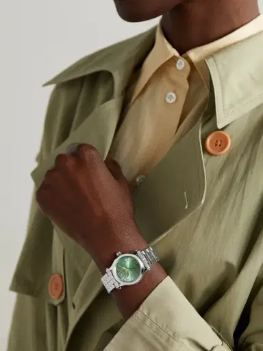 Chopard Happy Sport Stainless Steel, Diamond And Tsavorite Watch | Thumbnail 2