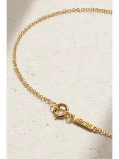 Jennifer Meyer Mini Heart 18-karat Gold Turquoise Necklace | Thumbnail 3 Jennifer Meyer Mini Heart 18-karat Gold Turquoise Necklace | Thumbnail 3