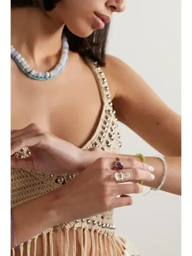 JIA JIA 14-karat Gold, Quartz And Diamond Ring | Thumbnail 4 JIA JIA 14-karat Gold, Quartz And Diamond Ring | Thumbnail 4