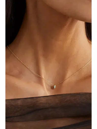 Mateo 14-karat Gold Diamond Necklace | Thumbnail 2