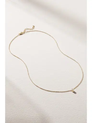 Mateo 14-karat Gold Diamond Necklace | Thumbnail 4