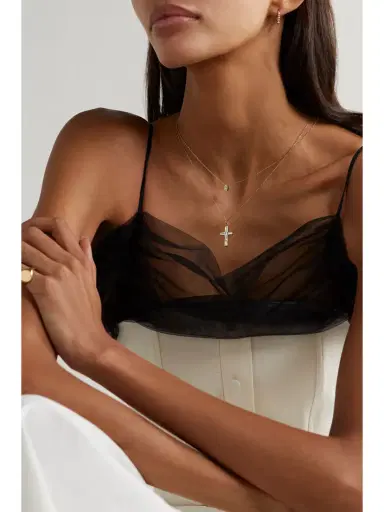 Mateo 14-karat Gold Diamond Necklace | Thumbnail 5