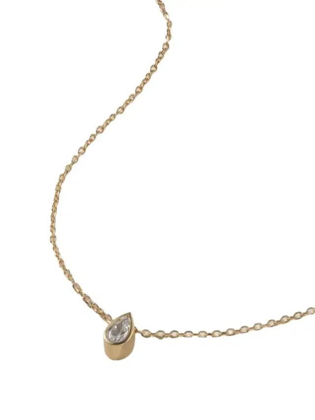 Mateo 14-karat Gold Diamond Necklace