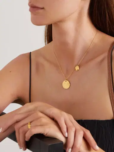 Alighieri + Net Sustain Summer Night Gold-plated Necklace | Thumbnail 2 Alighieri + Net Sustain Summer Night Gold-plated Necklace | Thumbnail 2