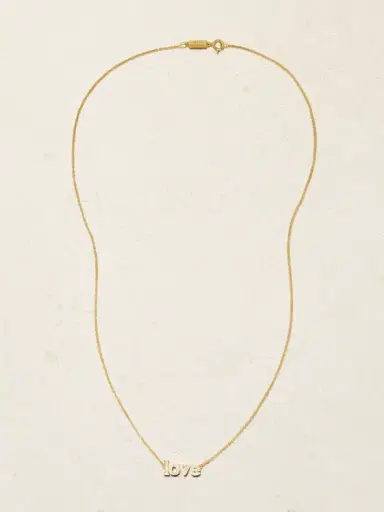 Jennifer Meyer Love 18-karat Gold Diamond Necklace | Thumbnail 4 Jennifer Meyer Love 18-karat Gold Diamond Necklace | Thumbnail 4