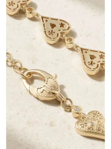 Marlo Laz Southwestern 14-karat Gold Diamond Bracelet | Thumbnail 3 Marlo Laz Southwestern 14-karat Gold Diamond Bracelet | Thumbnail 3