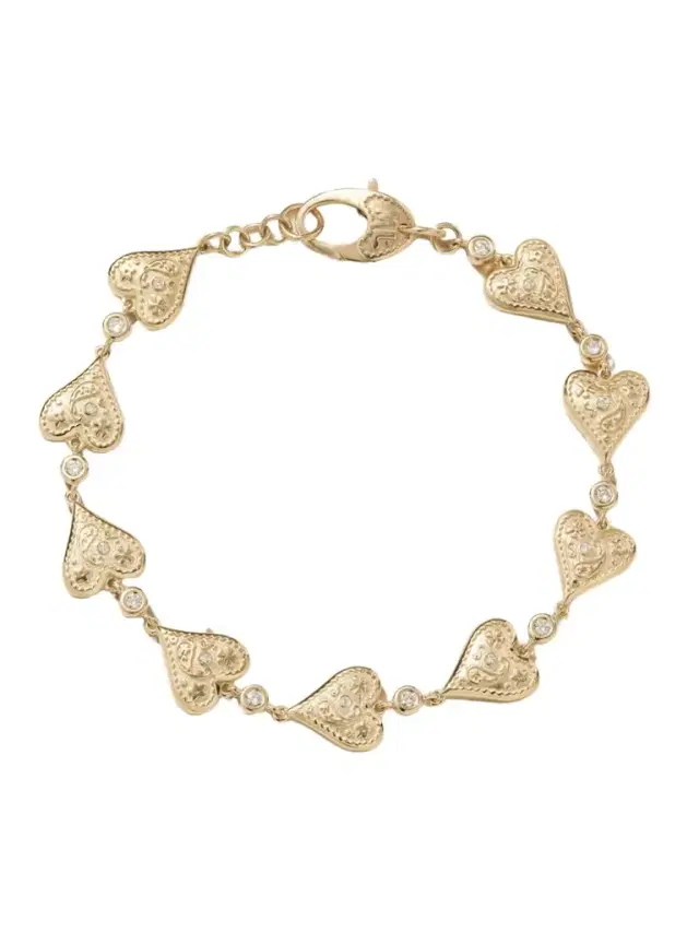 Marlo Laz Southwestern 14-karat Gold Diamond Bracelet