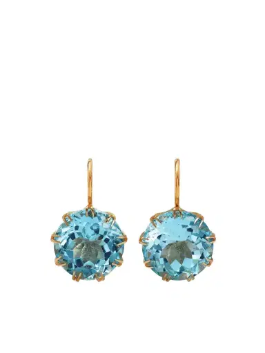 Ileana Makri Crown 18-karat Gold Topaz Earrings | Thumbnail 1 Ileana Makri Crown 18-karat Gold Topaz Earrings | Thumbnail 1