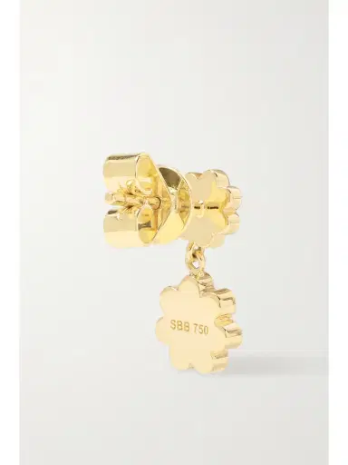 Sophie Bille Brahe Bellis Deux 18-karat Gold Diamond Single Earring | Thumbnail 3 Sophie Bille Brahe Bellis Deux 18-karat Gold Diamond Single Earring | Thumbnail 3