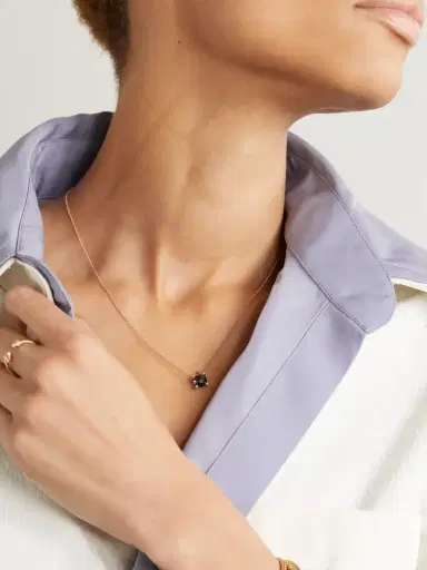 David Yurman Petite Châtelaine 18-karat Gold, Topaz And Diamond Necklace | Thumbnail 5 David Yurman Petite Châtelaine 18-karat Gold, Topaz And Diamond Necklace | Thumbnail 5