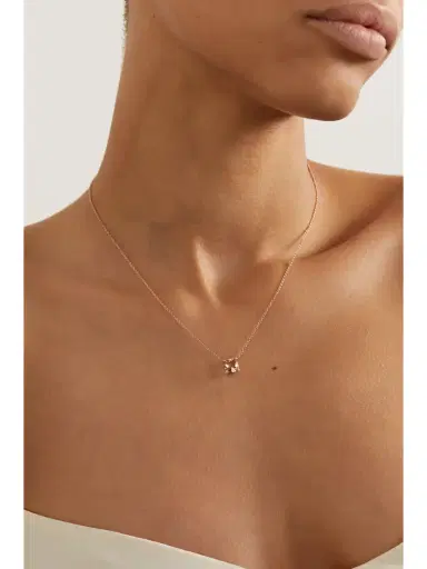 David Yurman Chatelaine 18-karat Rose Gold, Morganite And Diamond Necklace | Thumbnail 2
