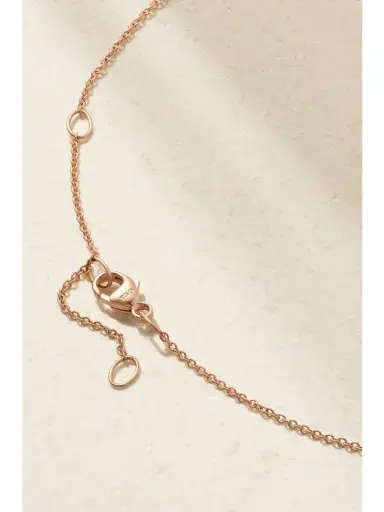 David Yurman Chatelaine 18-karat Rose Gold, Morganite And Diamond Necklace | Thumbnail 3
