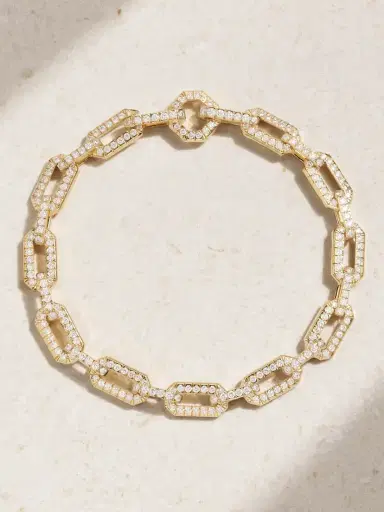 David Yurman 18-karat Gold Diamond Bracelet | Thumbnail 1 David Yurman 18-karat Gold Diamond Bracelet | Thumbnail 1
