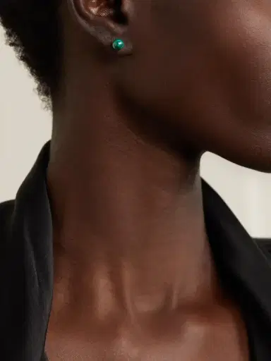 Mateo 14-karat Gold Malachite Earrings | Thumbnail 4 Mateo 14-karat Gold Malachite Earrings | Thumbnail 4