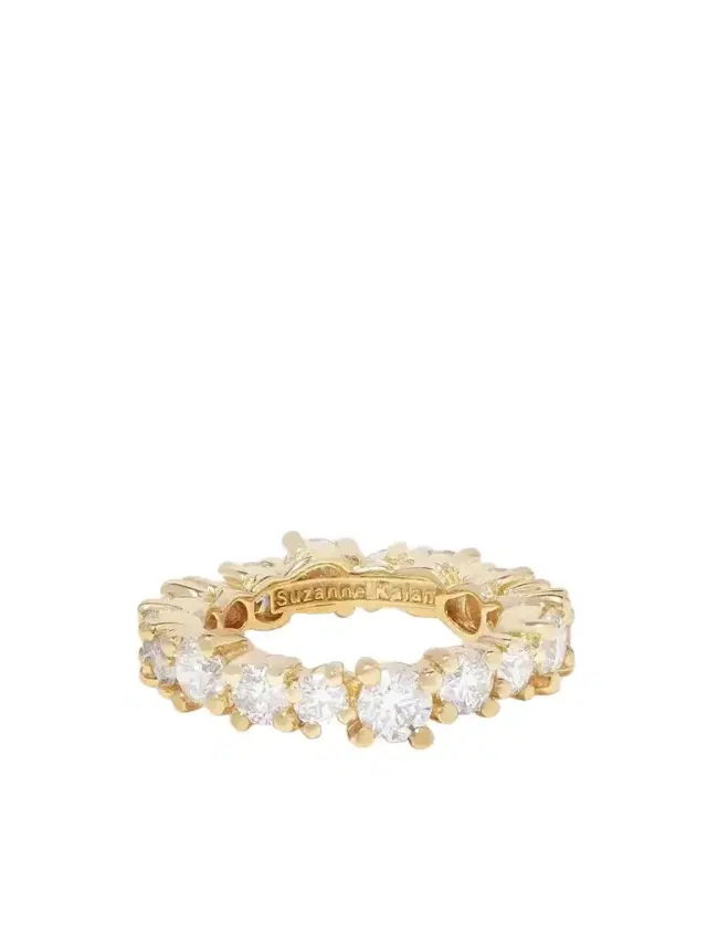 Suzanne Kalan Eternity 18-karat Gold Diamond Ring
