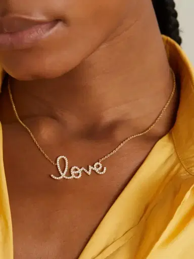Sydney Evan Big Love 14-karat Gold Diamond Necklace | Thumbnail 2 Sydney Evan Big Love 14-karat Gold Diamond Necklace | Thumbnail 2