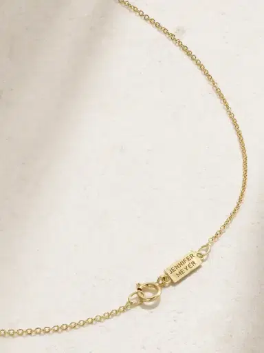 Jennifer Meyer Love You 18-karat Gold Necklace | Thumbnail 3 Jennifer Meyer Love You 18-karat Gold Necklace | Thumbnail 3