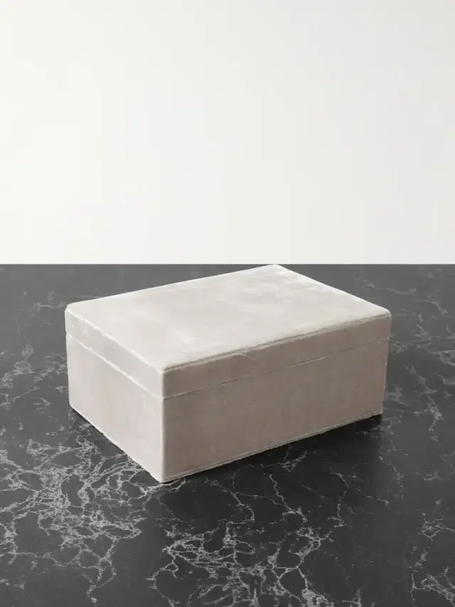 Sophie Bille Brahe Trésor Large Velvet Jewelry Box