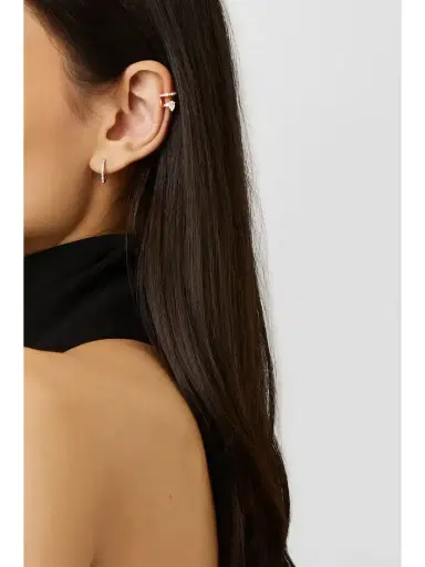 Repossi Serti Sur Vide 18-karat Rose Gold Diamond Ear Cuff | Thumbnail 2 Repossi Serti Sur Vide 18-karat Rose Gold Diamond Ear Cuff | Thumbnail 2