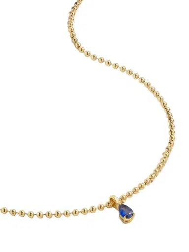 Anita Ko 18-karat Gold Sapphire Necklace | Thumbnail 1