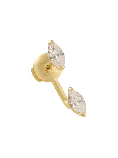 Anita Ko Orbit 18-karat Gold Diamond Single Earring | Thumbnail 1 Anita Ko Orbit 18-karat Gold Diamond Single Earring | Thumbnail 1